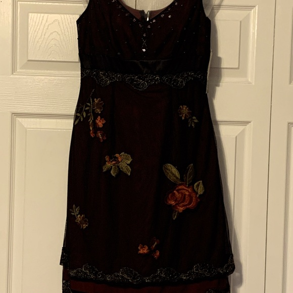 Beautiful Andianna Papell Dress Size 6 petite - Picture 15 of 16